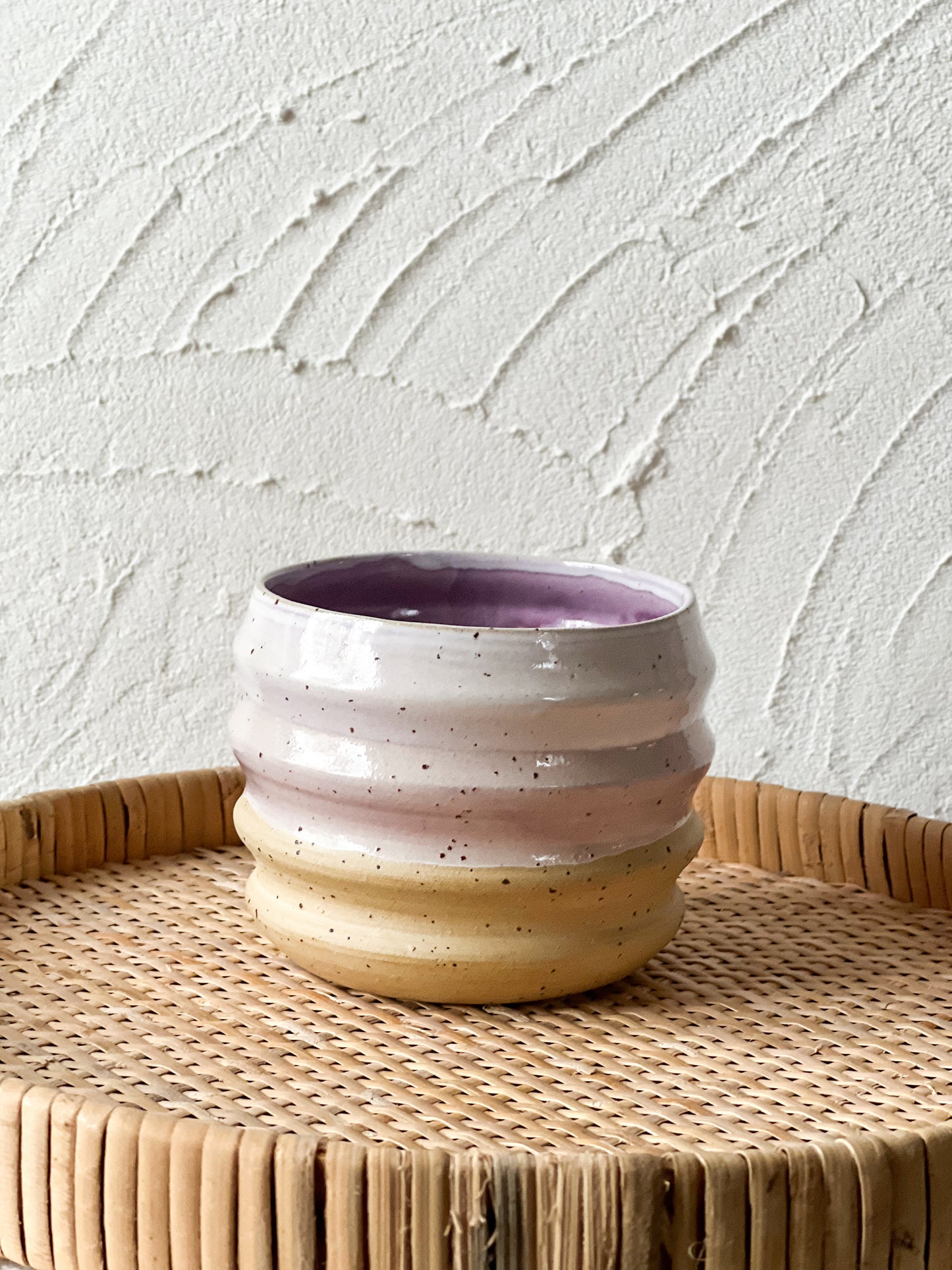 Becher Purple Spot gewellt