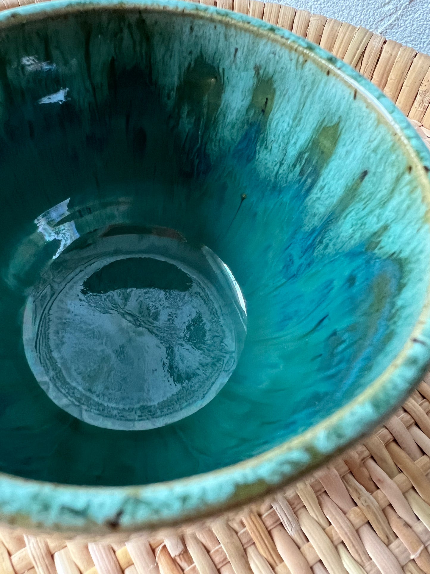 Sea green Becher