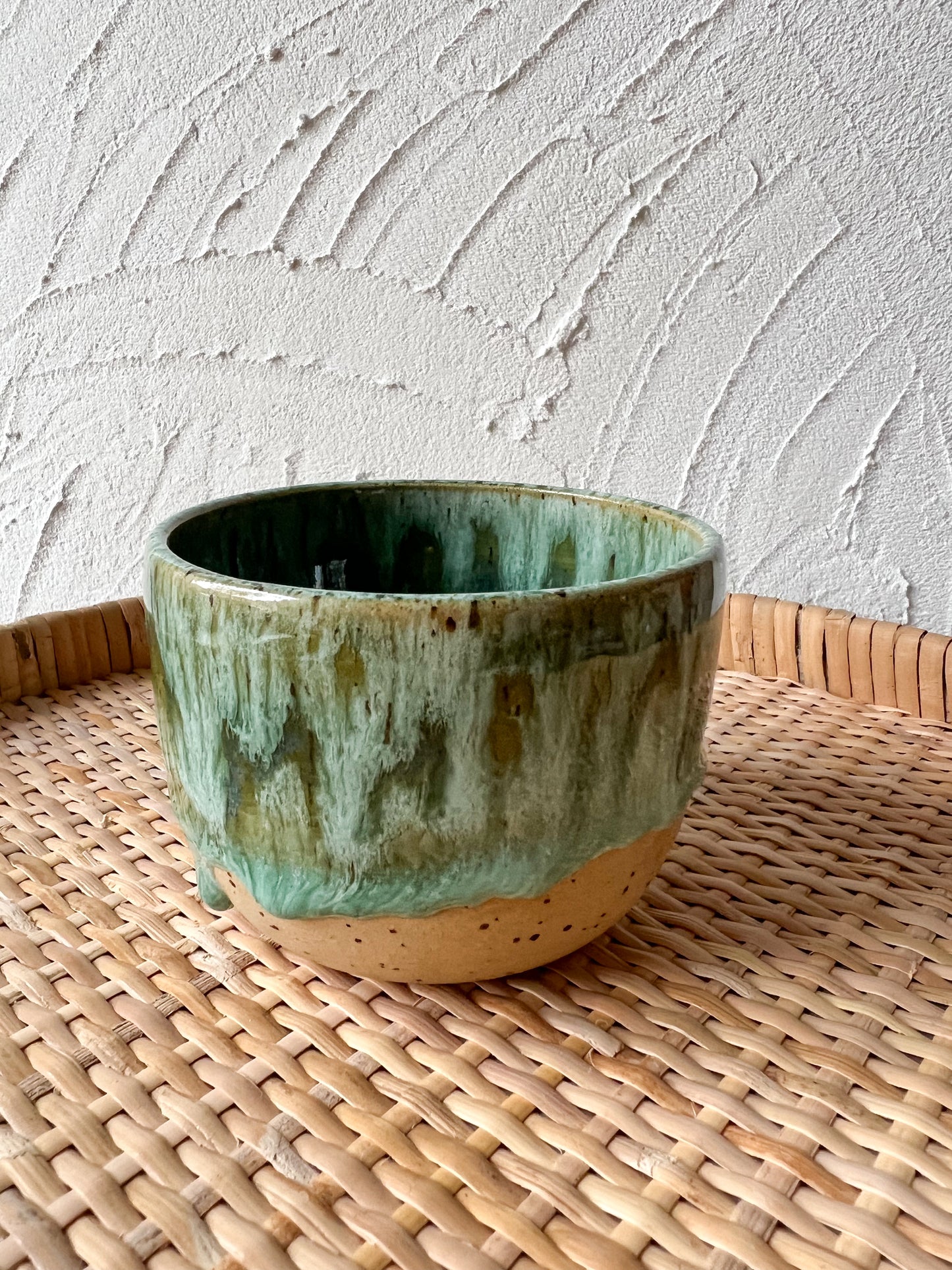 Sea green Becher