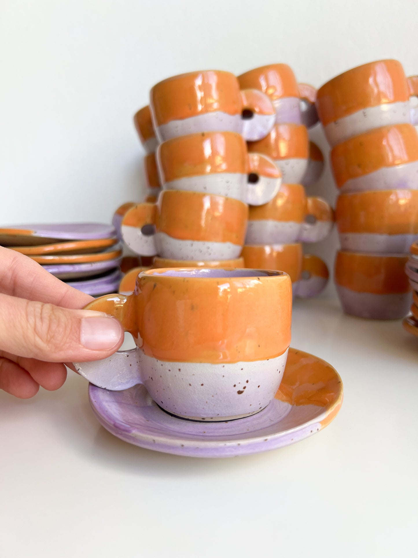 Espressotassen Set Cookie Sunrise