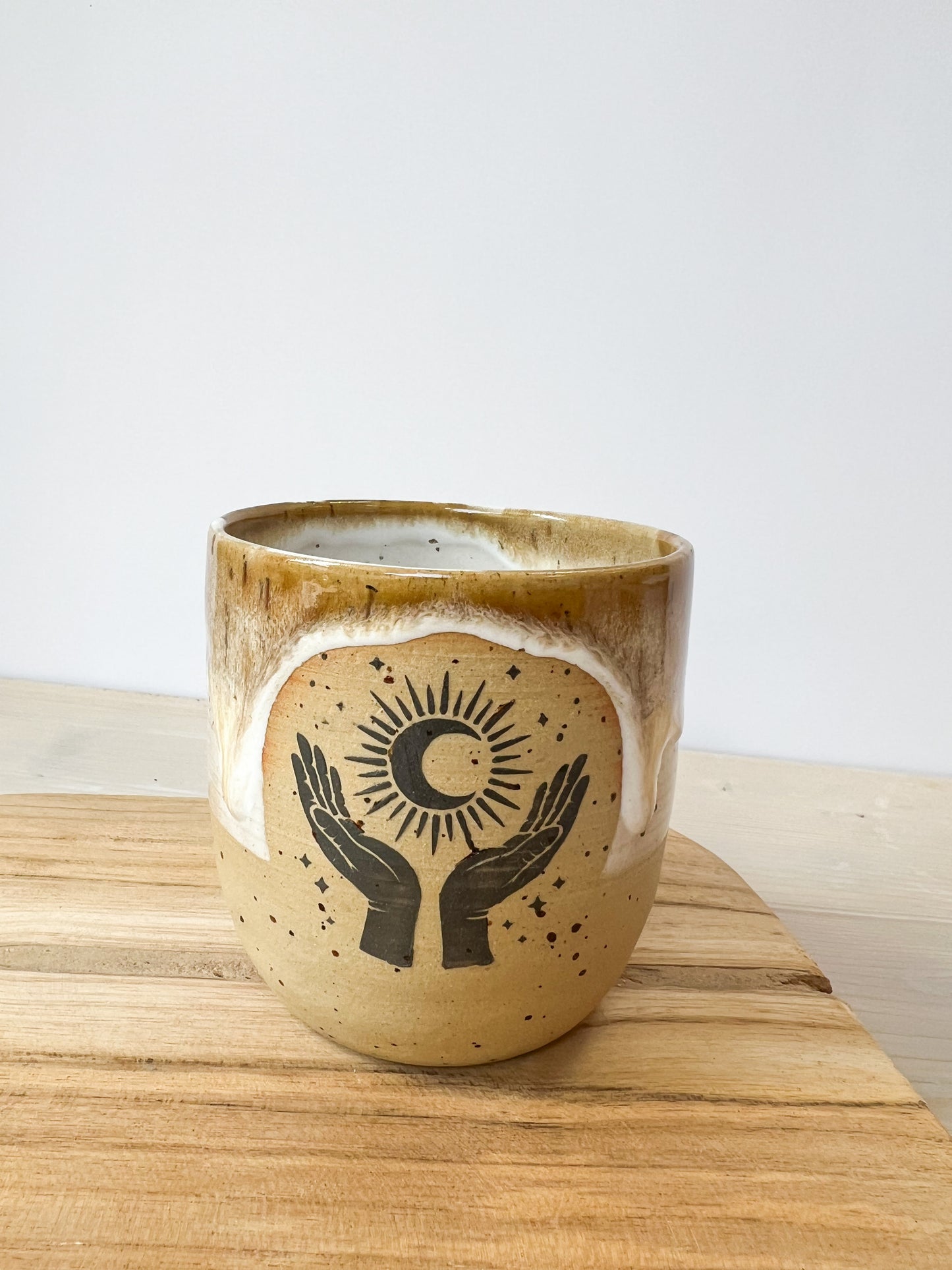 Becher Mond & Sonne groß