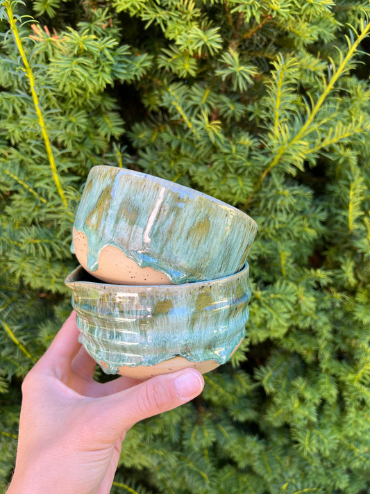 Matcha Schalen Set Türkis