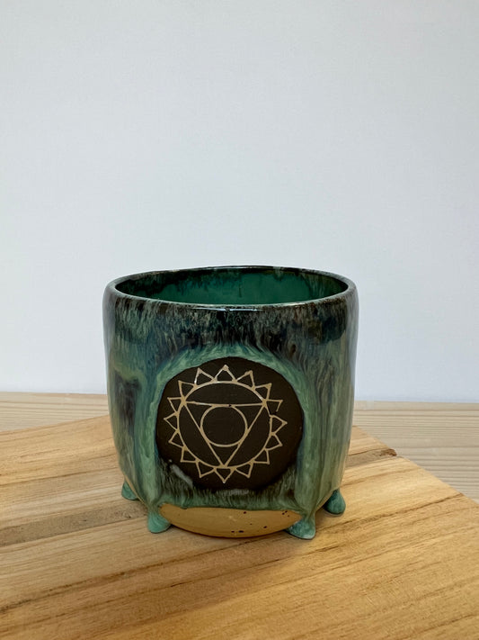 Hals Chakra Becher
