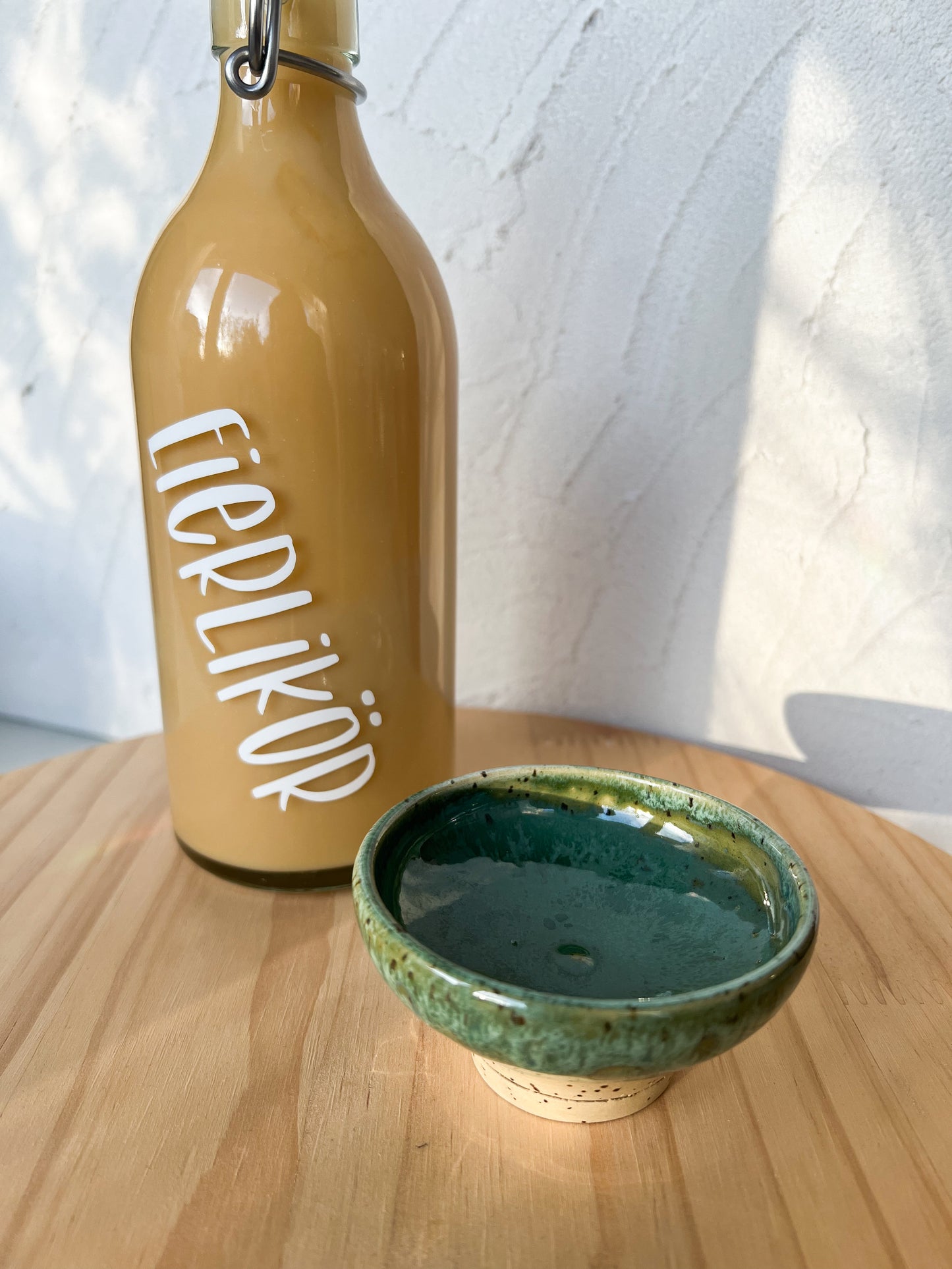 Eierlikörschale sea green