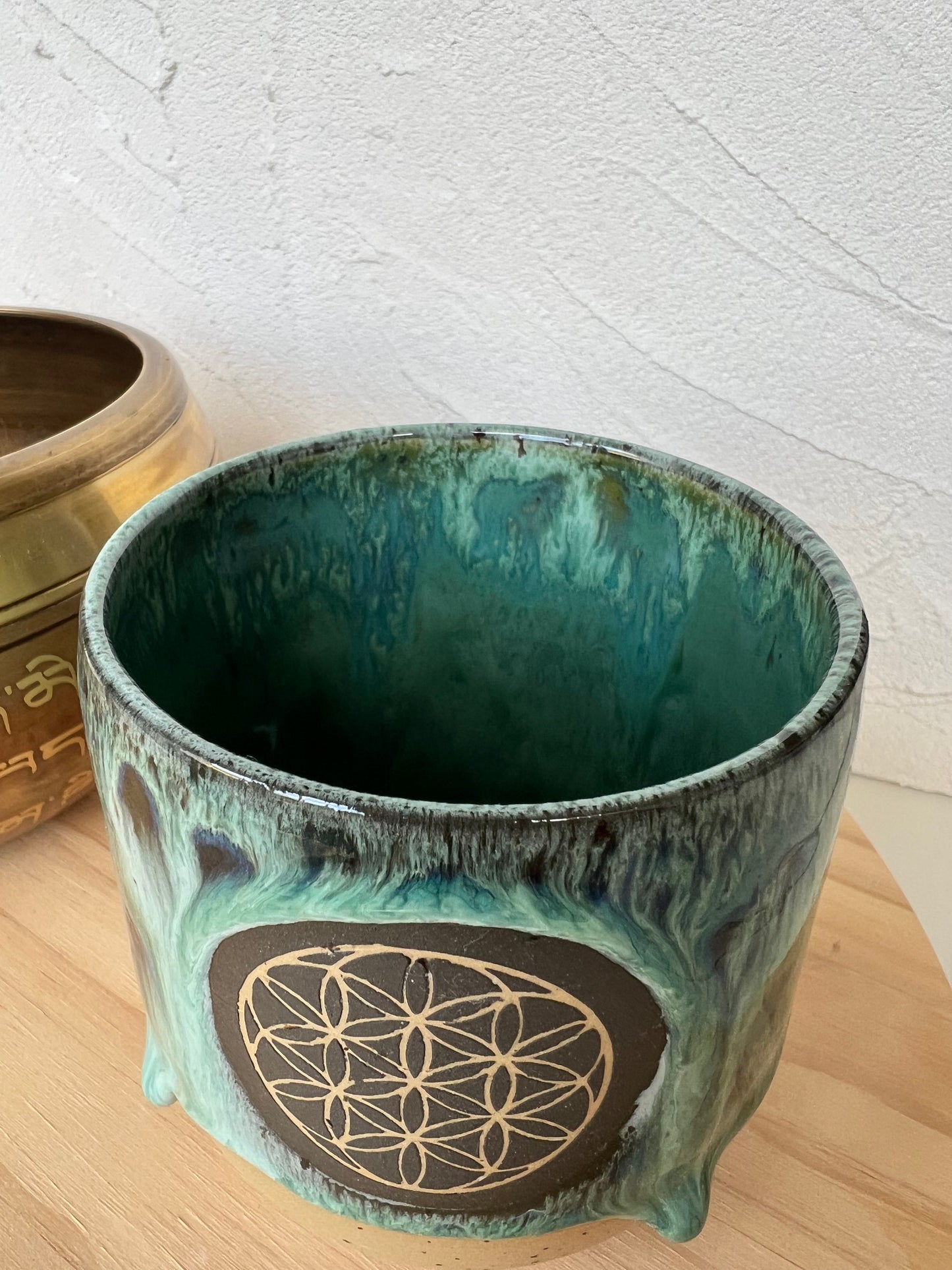 Becher Blume des Lebens